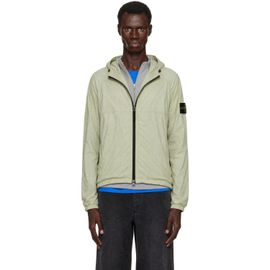 Stone Island Stone Island Beige Q100020 Ultralight Nylon Stretch-TC Jacket
