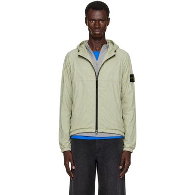 Stone Island Stone Island Beige Q100020 Ultralight Nylon Stretch-TC Jacket