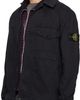 Stone Island Stone Island Black 1200001 Organic Cotton Stretch 'Old' Effect Jacket - 4