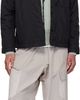 Stone Island Stone Island Black 1200002 Garment Dyed Crinkled Reps Shirt Jacket - 5