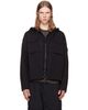 Stone Island Stone Island Black 1200010 Cotton Organic Satin Overshirt - 1