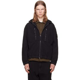Stone Island Stone Island Black 1200011 Organic Cotton Ripstop Jacket