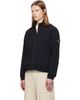 Stone Island Stone Island Black 1200036 Stretch Nylon Tech Fleece Jacket - 4