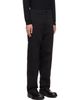 Stone Island Stone Island Black 3100012 Stretch Organic Cotton Satin Trousers - 2