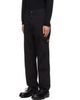 Stone Island Stone Island Black 3100012 Stretch Organic Cotton Satin Trousers - 4