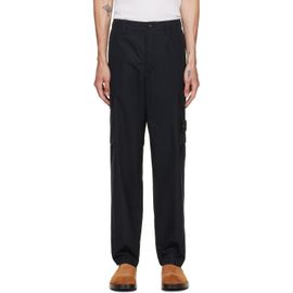 Stone Island Stone Island Black 3100021 All-Weather Cotton Canvas_S.I. Ghost Cargo Pants