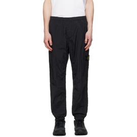 Stone Island Stone Island Black 3100035 Nylon Metal ECONYL Trousers