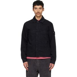 Stone Island Stone Island Black 4100006 Light Bull Denim Jacket