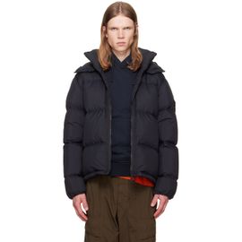 Stone Island Stone Island Black 4100013 Matt Ripstop Cordura Advanced Down Jacket