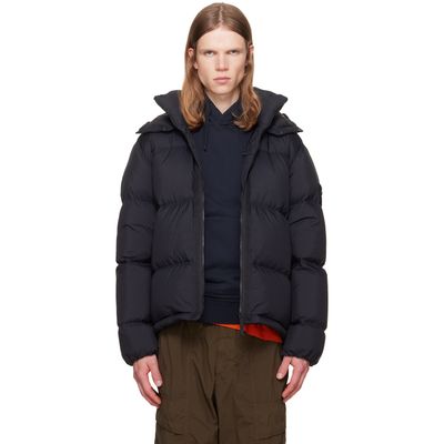 Stone Island Stone Island Black 4100013 Matt Ripstop Cordura Advanced Down Jacket