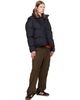 Stone Island Stone Island Black 4100013 Matt Ripstop Cordura Advanced Down Jacket - 5