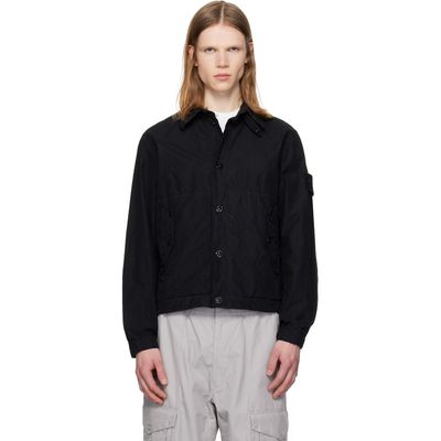 Stone Island Stone Island Black 4100036 David Light-TC_S.I. Ghost Jacket