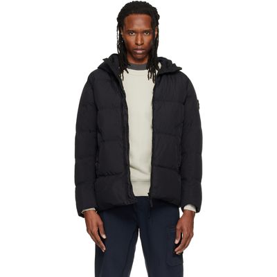 Stone Island Stone Island Black 4100037 Crinkle Reps NY Down Jacket