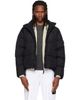 Stone Island Stone Island Black 4100109 Crinkle Reps NY Down Jacket - 1