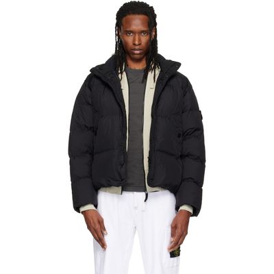 Stone Island Stone Island Black 4100109 Crinkle Reps NY Down Jacket