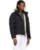 Stone Island Stone Island Black 4100109 Crinkle Reps NY Down Jacket - 2