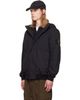 Stone Island Stone Island Black 4100110 Crinkle Reps NY Jacket - 4