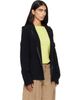 Stone Island Stone Island Black 5100005 Full Rib Cotton Boucle Hoodie - 2