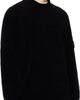 Stone Island Stone Island Black 5100005 Moss Stitch Cotton Chenille Sweater - 2
