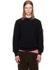 Stone Island Stone Island Black 5100011 Pure RWS Wool Sweater - 1