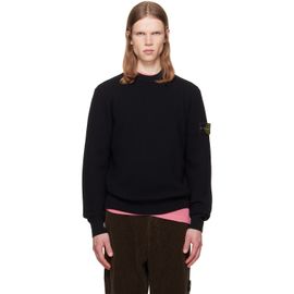 Stone Island Stone Island Black 5100011 Pure RWS Wool Sweater