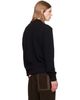 Stone Island Stone Island Black 5100011 Pure RWS Wool Sweater - 3
