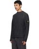 Stone Island Stone Island Black 5100043 Two-Tone Vanisé Cashmere Sweater - 4