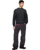 Stone Island Stone Island Black 5100043 Two-Tone Vanisé Cashmere Sweater - 5