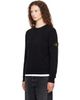 Stone Island Stone Island Black 5100050 Baby Alpaca Blend Sweater - 5