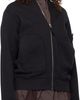 Stone Island Stone Island Black 6100014 Mesh Stitch Organic Fleece Track Jacket - 2