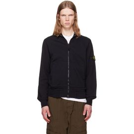 Stone Island Stone Island Black 610063 Organic Cotton Fleece Sweatshirt