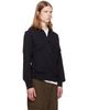 Stone Island Stone Island Black 610063 Organic Cotton Fleece Sweatshirt - 2