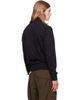 Stone Island Stone Island Black 610063 Organic Cotton Fleece Sweatshirt - 3