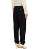 Stone Island Stone Island Black 6200012 Malfilé Fleece 'Old' Effect Sweatpants - 3
