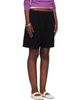 Stone Island Stone Island Black 6200014 Malfilé Fleece Old Effect Shorts - 2