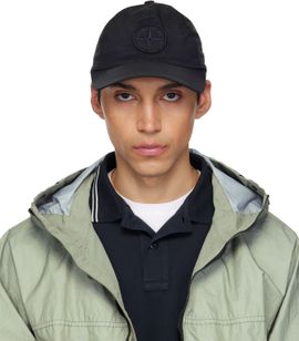 Stone Island Stone Island Black 9100011 Nylon Metal ECONYL Cap