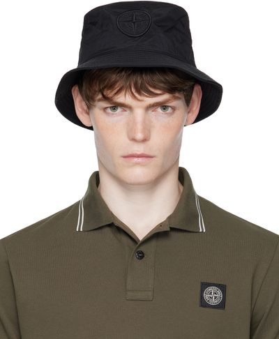 Stone Island Stone Island Black 9100012 Nylon Metal ECONYL Bucket Hat