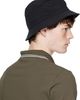 Stone Island Stone Island Black 9100012 Nylon Metal ECONYL Bucket Hat - 3