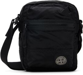 Stone Island Stone Island Black 9200015 Coated Nylon Metal ECONYL Bag