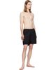 Stone Island Stone Island Black B100B09 Brushed Nylon Swim Shorts - 4