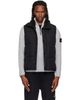 Stone Island Stone Island Black G100010 Crinkled Reps NY Down Vest - 1