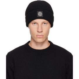 Stone Island Stone Island Black N100012 Light RWS Geelong Wool Beanie