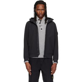 Stone Island Stone Island Black Q100004 Soft Shell-R_E.DYE Technology Jacket