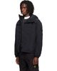 Stone Island Stone Island Black Q100007 Warp Rib Nylon-TC Jacket - 4