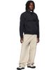 Stone Island Stone Island Black Q100009 Warp Rib Nylon-TC Jacket - 5