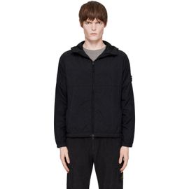 Stone Island Stone Island Black Q100020 Ultralight Nylon Stretch-TC Jacket