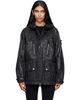 Stone Island Stone Island Black Q100027 Slick Nylon Tela-TC Jacket - 1