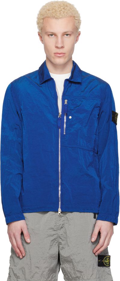 Stone Island Stone Island Blue 1200038 Nylon Metal ECONYL® Jacket