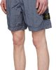 Stone Island Stone Island Blue 1200038 Nylon Metal ECONYL Shorts - 4