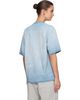 Stone Island Stone Island Blue 2100002 Combed Organic Cotton Jersey 'Erosion' T-shirt - 3